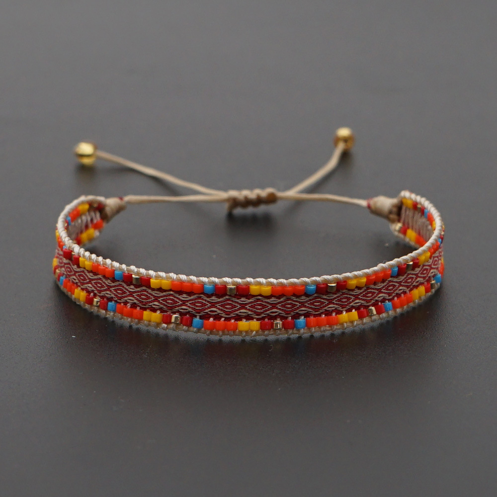 Wholesale Jewelry Ethnic Style Color Miyuki Beads Woven Bracelet Nihaojewelry display picture 16