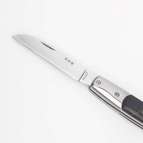 Huang Master Folding Grafting Knife, Grafting Knife for Wiring, Electrician's Knife, Multi-purpose Knife, High-Quality Stainless Steel Gardening Tool