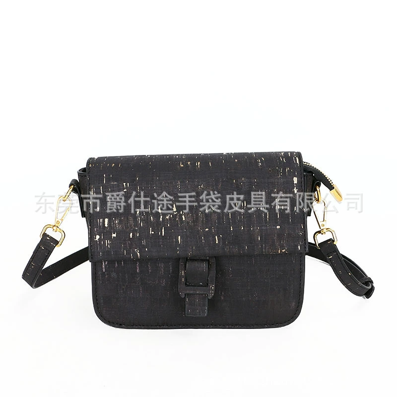 Дизайнерская оригинальная пробковая сумка-мессенджер, модная трендовая пробковая сумка через плечо из высококачественного натурального дерева