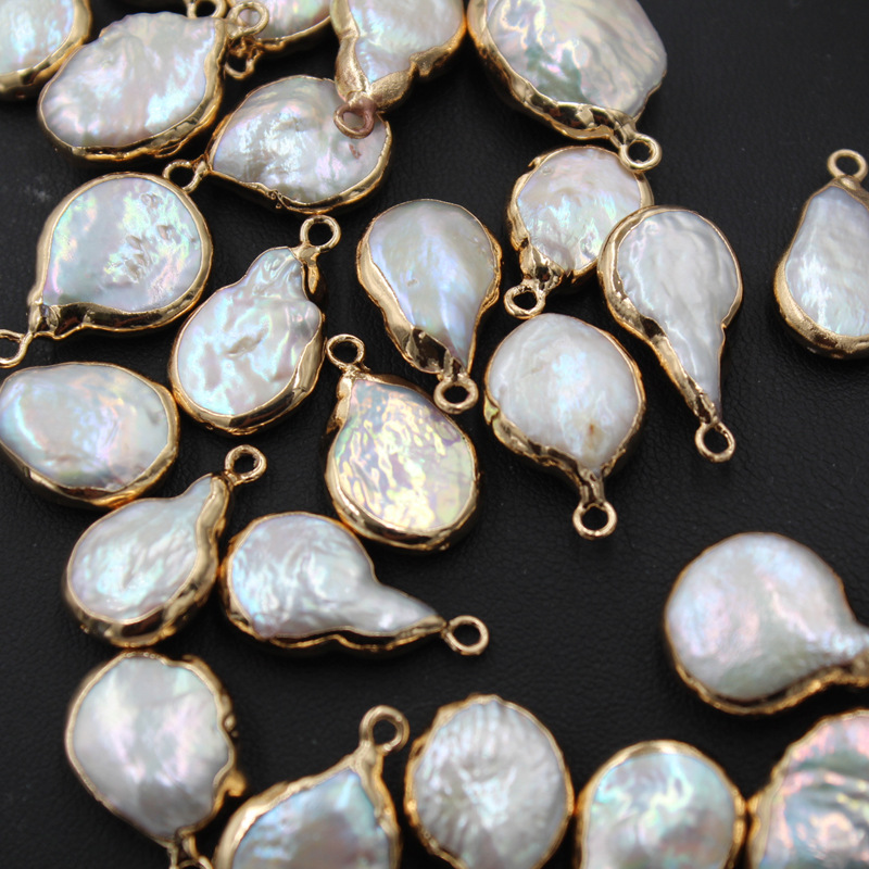 1 Piece Freshwater Pearl Geometric display picture 5