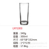 Household thick glass cup, octagonal cup tea glasses round beer glass Western wine glass whiskey cup KTV restaurant