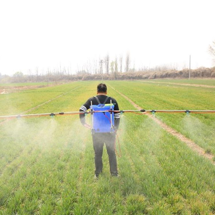 20L农用电动喷雾器 背负式高压喷药机 多喷头支架农药喷洒机批发