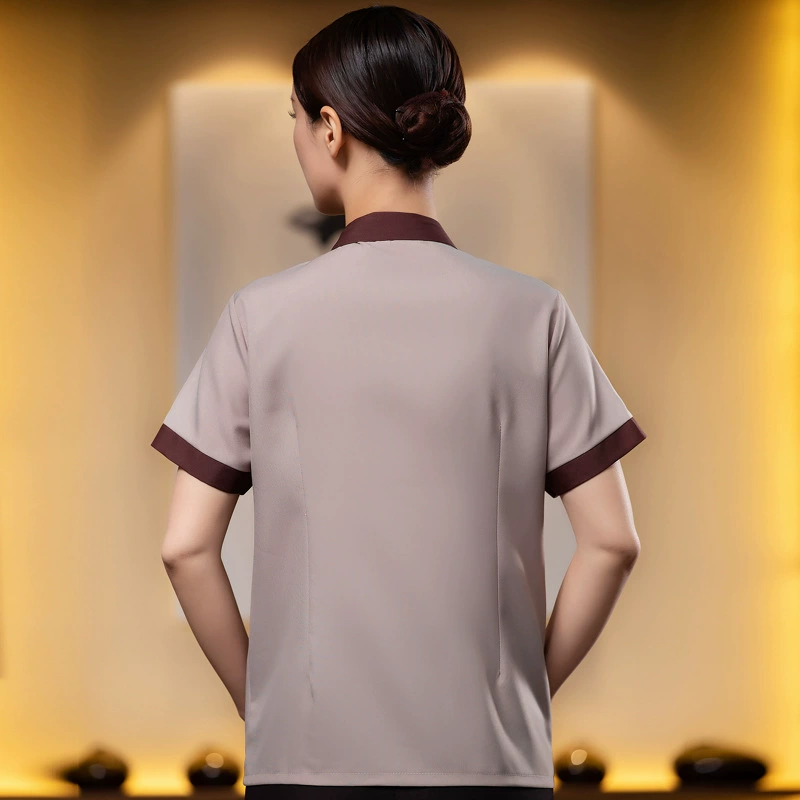 Breathable room uniform for work, (Physicals), with short sleeve, plus size