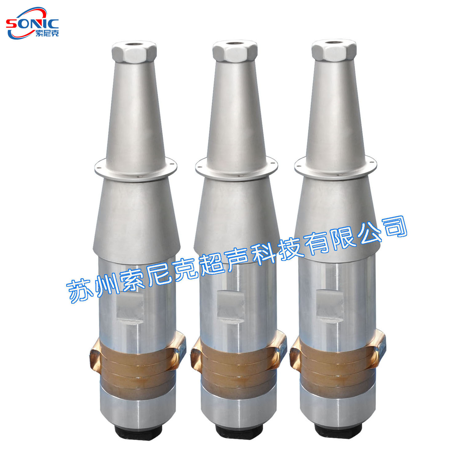 广东大功率超声波换能器 15K倒喇叭形超声波振动子