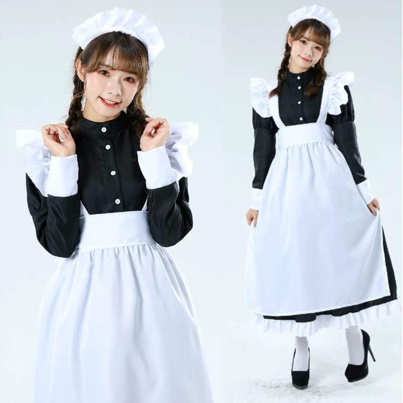 Classic coffee dress, cosplay