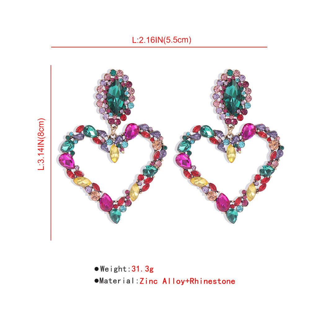 36g Weight No Inlaid Inlay Material Earrings Classification Housewarming, Anniversary, Business, Wedding, Travel, Birthday Occasion Alloy Material Geometric Pattern Women'S Gender Exaggerated, Fashion Style White Color Exaggerated Fashion Geometric Alloy No Inlaid Women'S Earrings 8