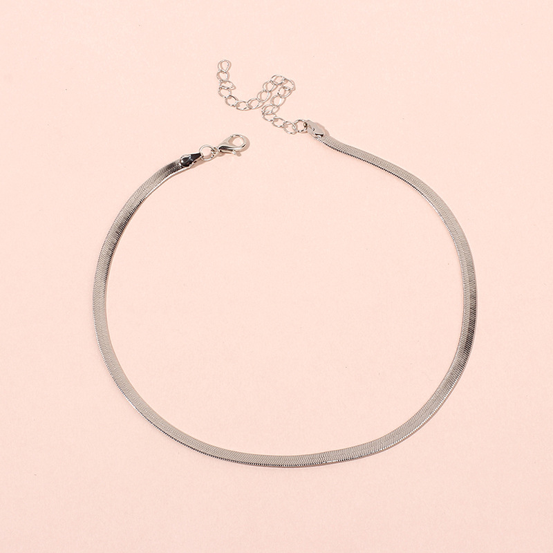 8g Weight Necklace Classification Wedding, Travel Occasion Women'S Gender Fashion, Simple Style Style Gold, Silver Color Retro Fashion Forest Clavicle Chain Wholesale Nihaojewelry 5