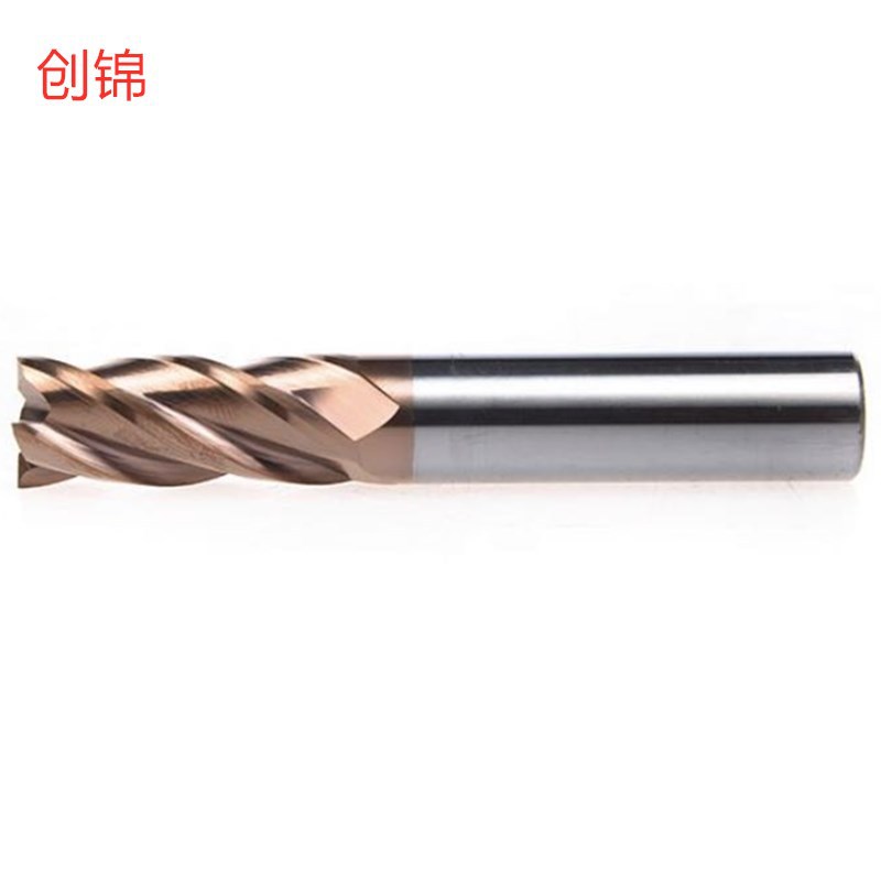 创锦1.1MM-2.3MM-3.7MM-7.6MM四刃非标小数点批发销售 直柄立铣刀