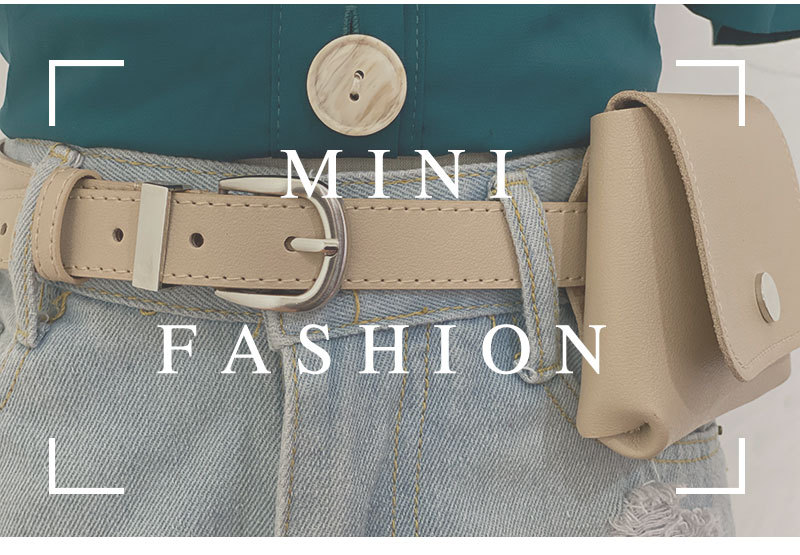 New Ladies Belt Bag Fashion Mini Coin Purse Product Belt Multifunctional Small Belt Bag Wholesale Nihaojewelry display picture 11