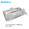 disposable Prefabrication aluminum foil Lunch box rectangle Barbecue tin box Degradable lunch boxes Packaged lunch box