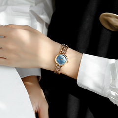 歌迪手錶女簡約氣質ins風學生小錶盤細帶小巧防水法國小眾輕奢表