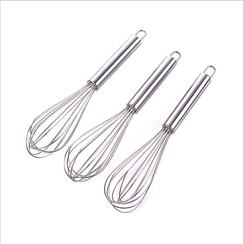 Baking tools household manual egg beater hand-held stirring stick milk beater kitchen stainless steel cream beater