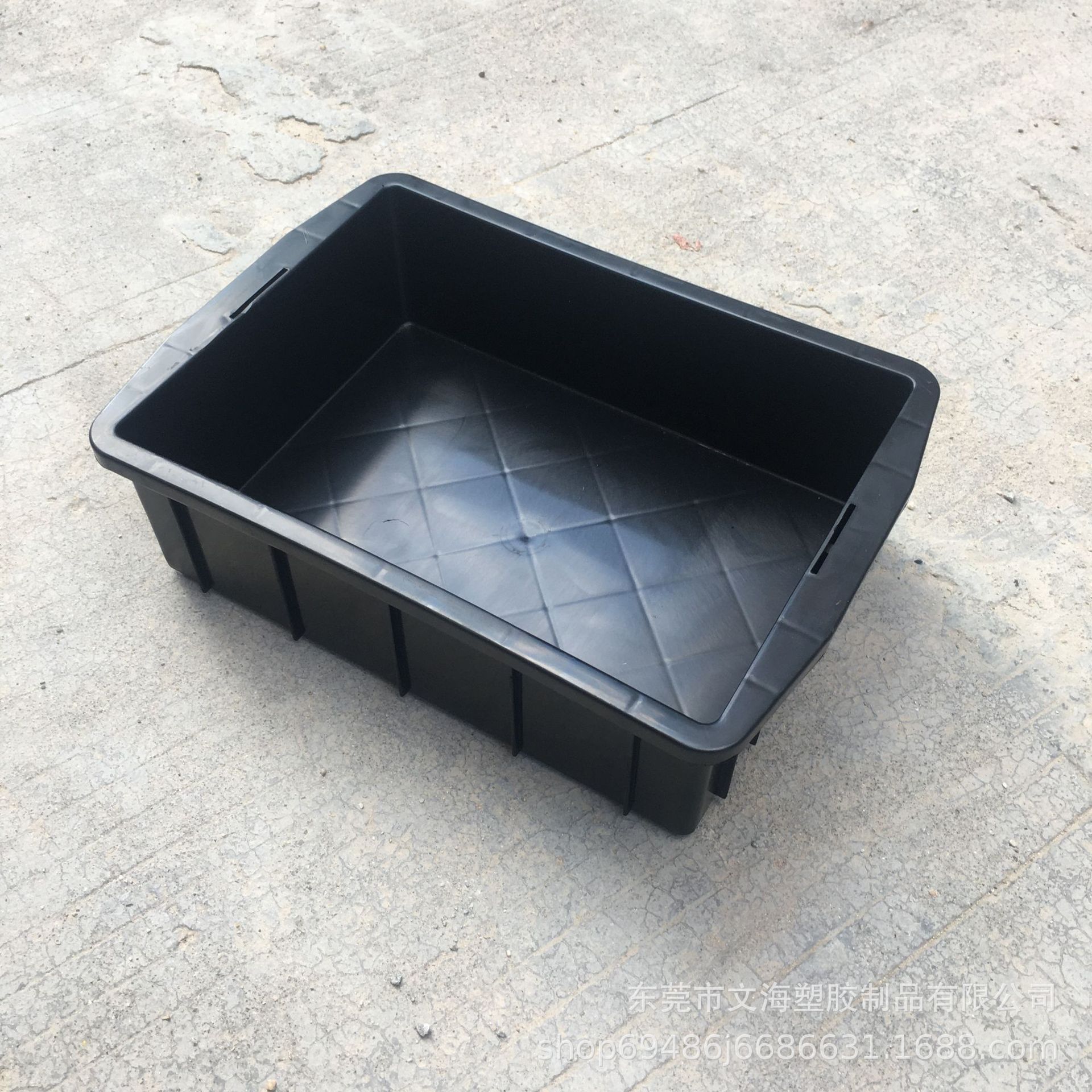 生产防静电塑料盒平口零件盒 10的6-9次方电子厂用防静电平口盒