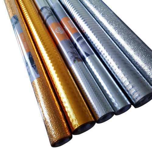 Kitchen Oil-Proof Sticker Waterproof Moisture-Proof High-Temperature Resistant Self-Adhesive Fume Hood Range Hood Stove Aluminum Foil Sticker Tin Foil Thickened