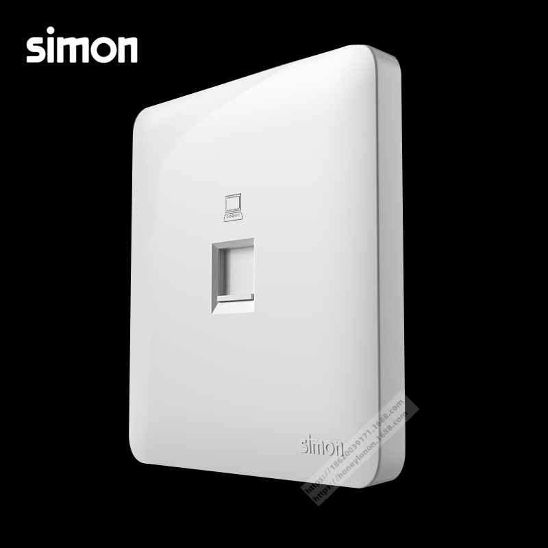 Simon/西蒙 i6系列 一位信息插座(六类)765618