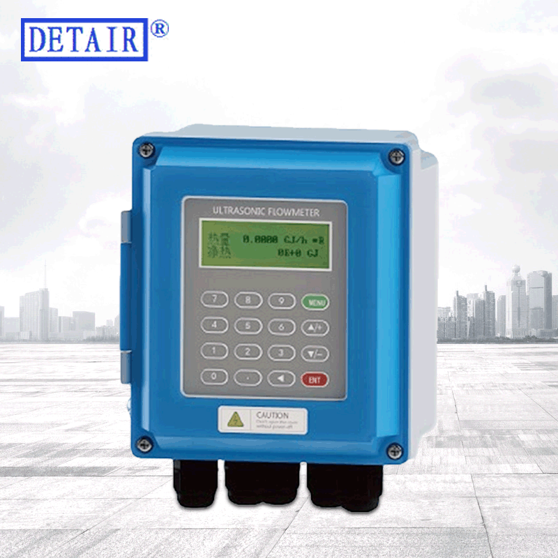 TUF-2000新款分体壁挂式超声波流量计,外夹式,小型和中型常温探头