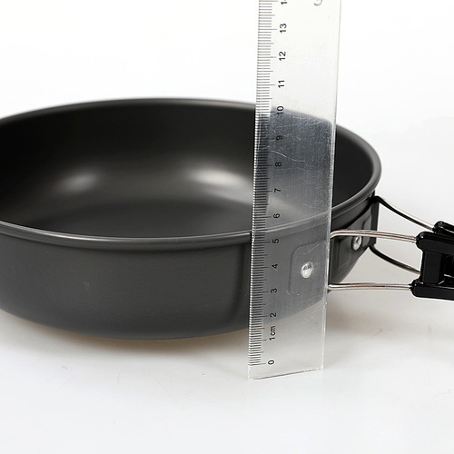 Picnic cooking pot outdoor set pot single frying pan large frying pan specification 200*55mm DS-500 frying pan