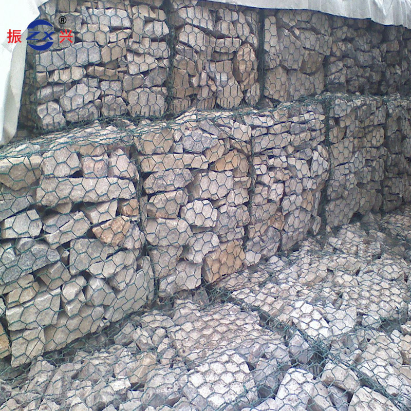 石笼网 水利工程防护网 格宾石笼网 防洪堤坝石笼网 厂家直销