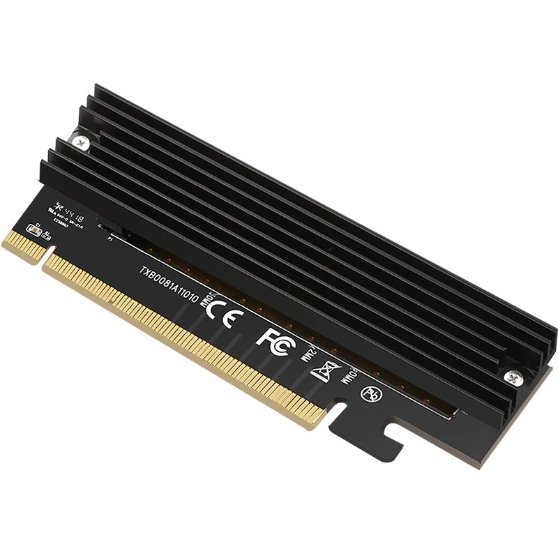Плата-удлинитель M.2 к PCIe3.0 для компьютера, высокоскоростное расширение x16, твердотельный накопитель NVMe