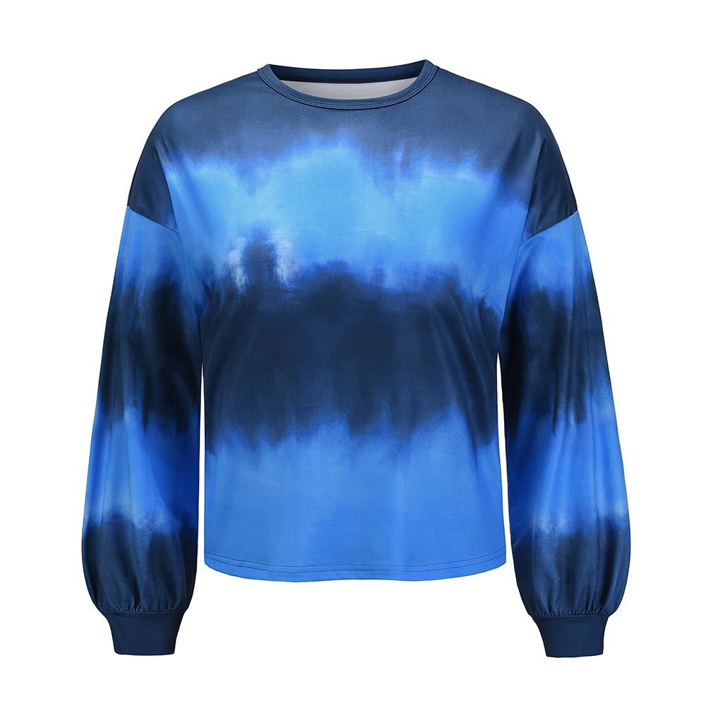 Nihaostyle Clothing Wholesale Tie-dye long-sleeved sweatershirt NSHYG66730