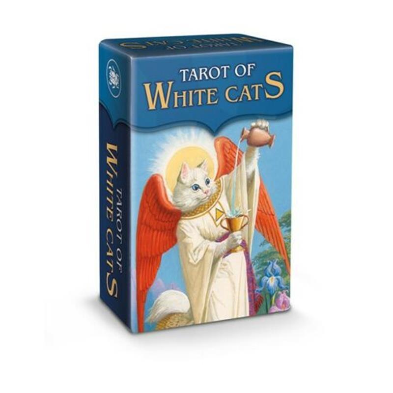 新品！Tarot Of the White Cats 白猫塔罗牌 英文 跨境热销