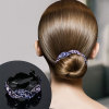 Sophisticated hairgrip, ponytail for adults, Korean style, diamond encrusted