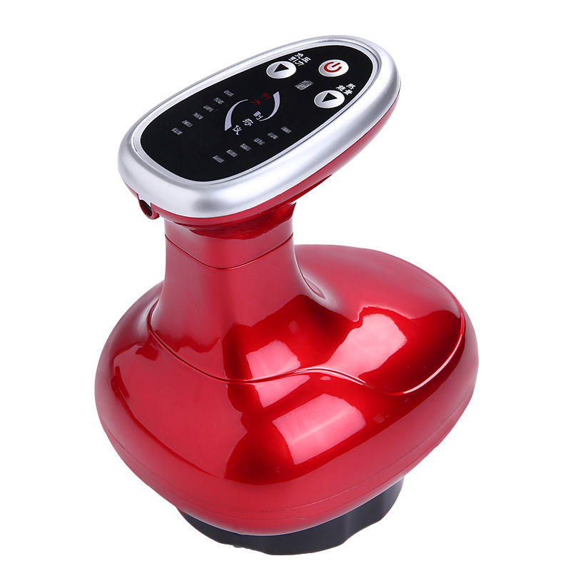 电动刮痧仪器经络疏通仪淋巴按摩器瘦腿家用吸五行全身经络刷吸痧|ru