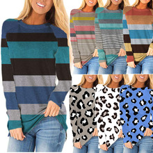 2026�羳���Q�¿�T-shirt loose fit long sleeve round neck str