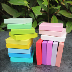 Engraved Rubber Stamp 5*5*1cm Cute Rubber Bricks Various Colorful Solid Color Rubbers