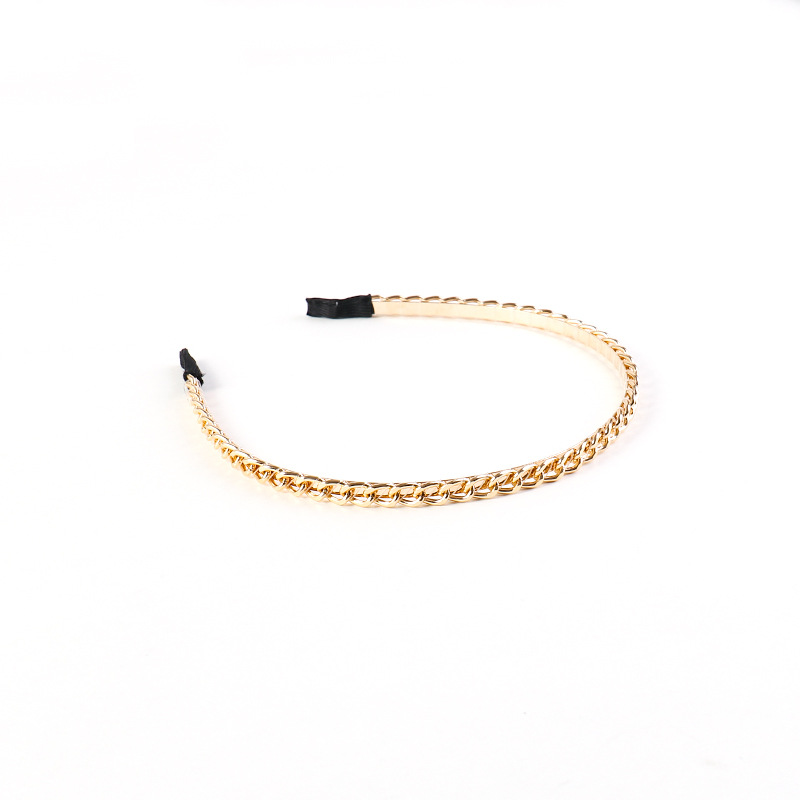 Fashion Geometric Alloy Hair Band display picture 1