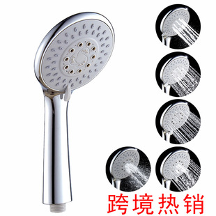 Cross-border hot multi-function hand-held shower head Factory Direct shower head ABS new material plating hand spray