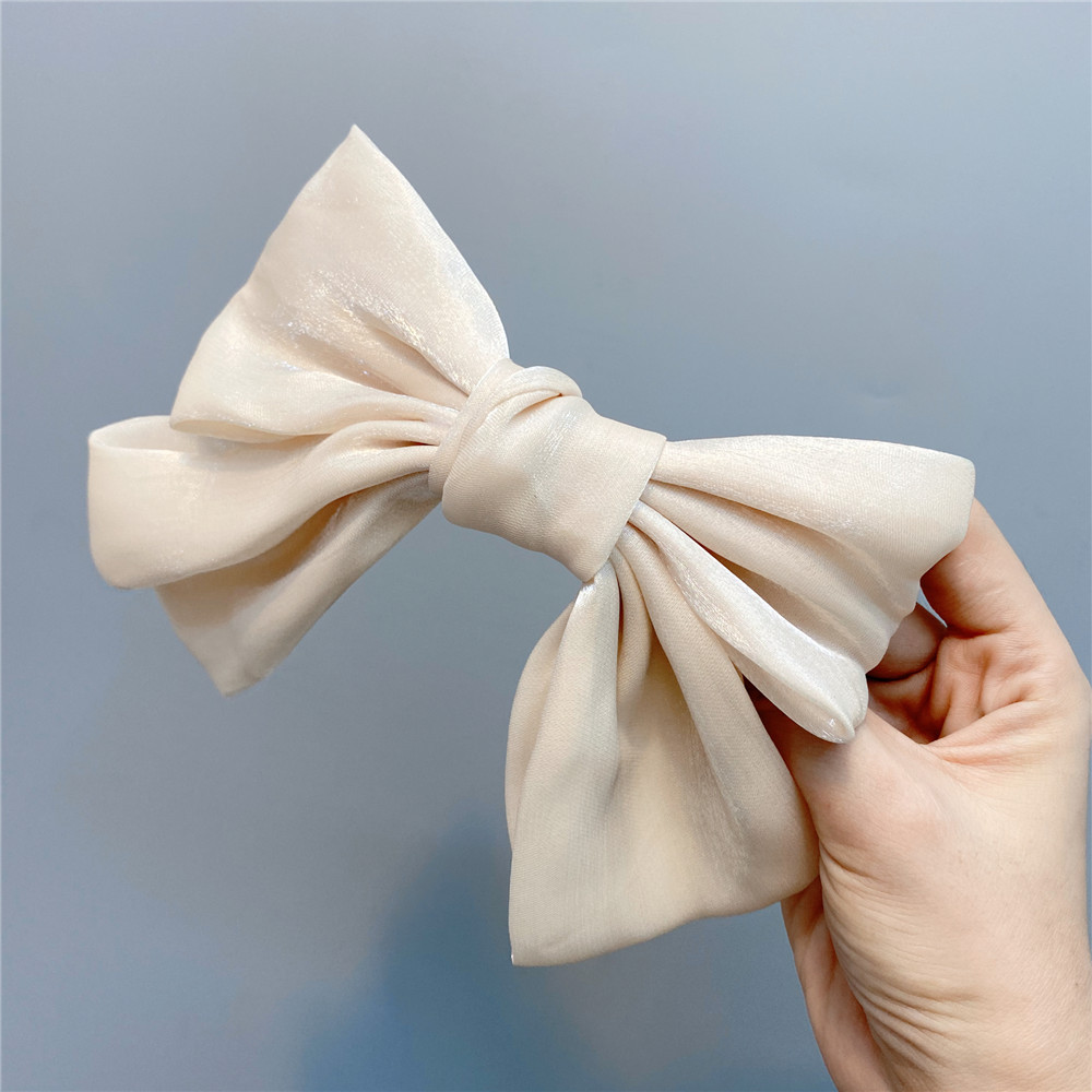 Organza Bow Sweet Hairpin display picture 16