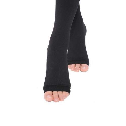 Cross-border supply 680d mid-calf socks calf sleeves thin calf sleeves shaping compression socks sports fitness running