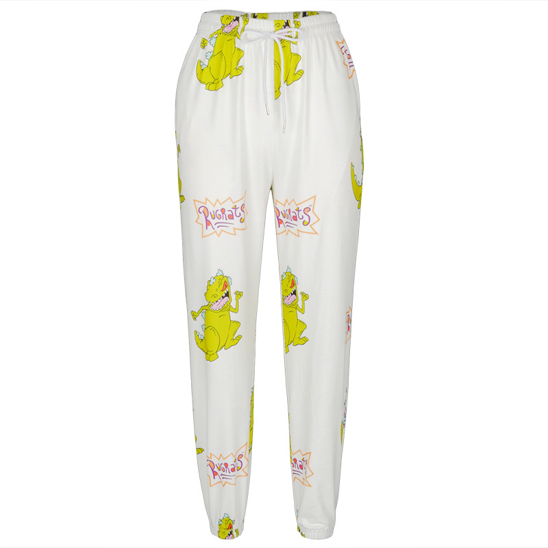 fashion cartoon print sweatpants NSMX24783