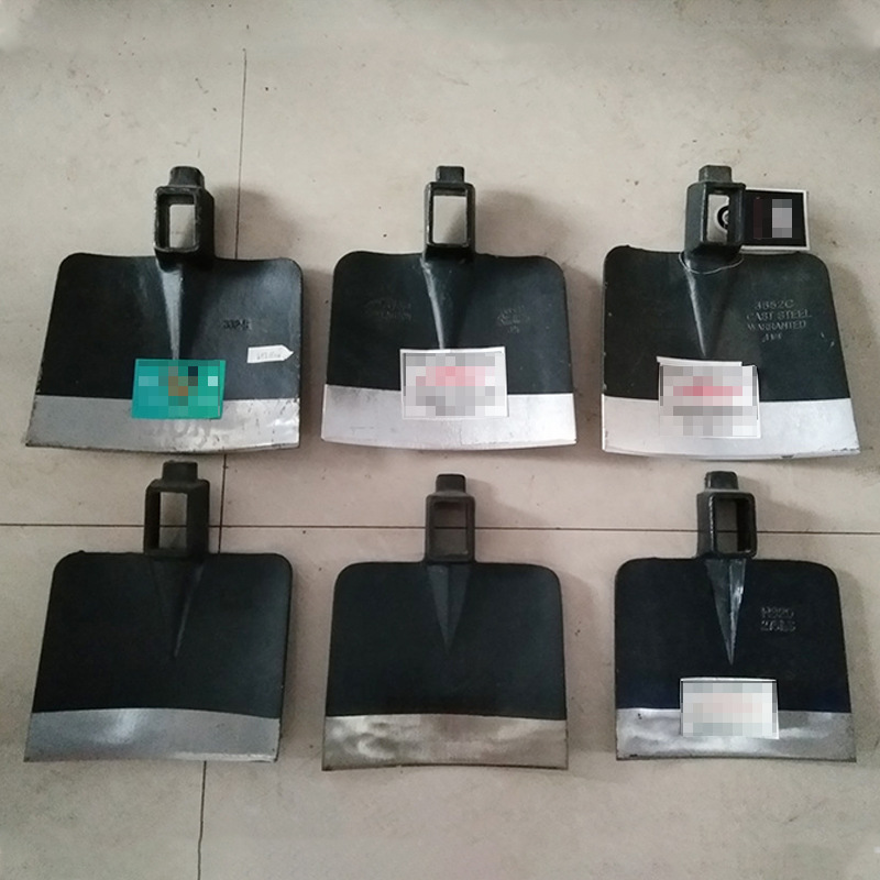 H320 Hoe 厂家制作农用五金工具出口农用挖掘锄头 道硅钢锻压锄头