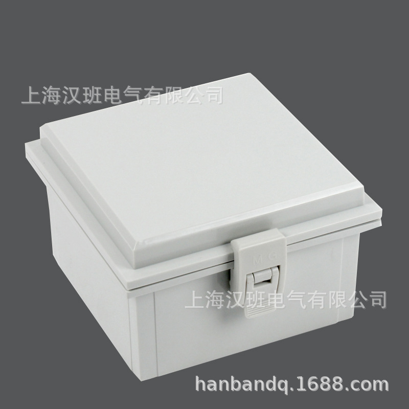 塑胶配电箱150*150*90带扣防水箱 接线端子配电箱 电机接线箱外壳