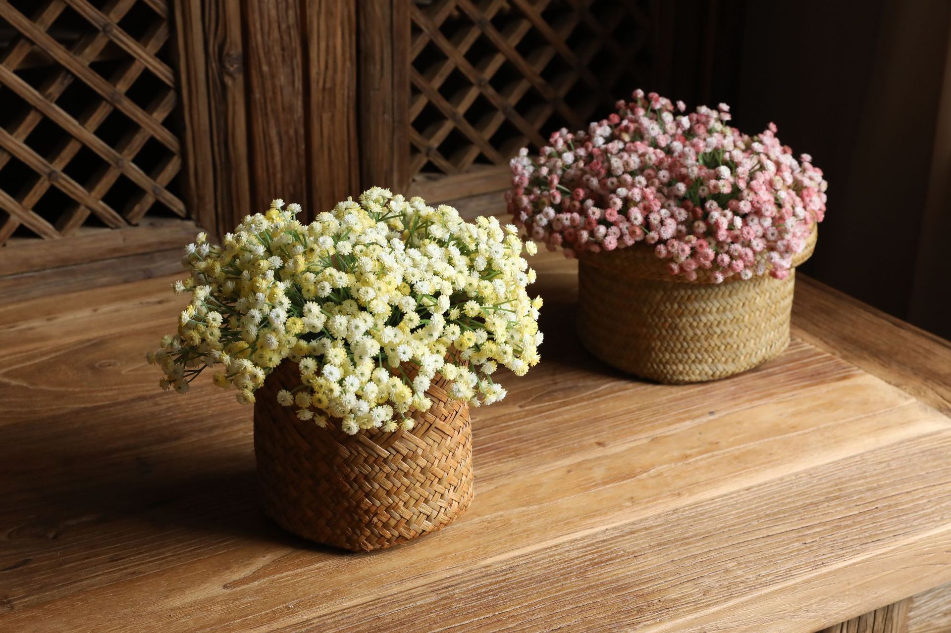 Pastoral Starry Sky Plastic Artificial Flowers display picture 1