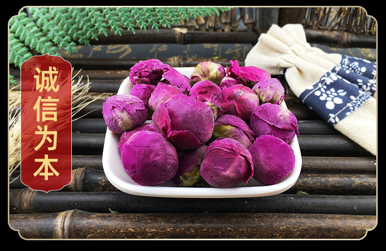 White Peony Flower Balls Shao Yao Hua 500g Bulk Herbal Tea Ingredient in use