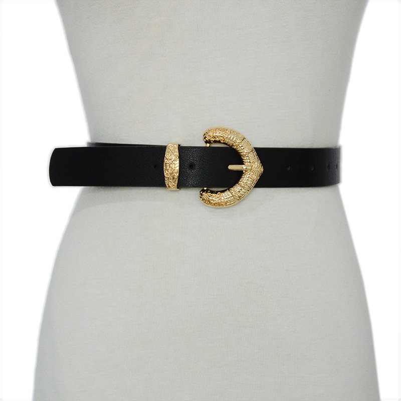 Cross-border new women's belt ladies fas...