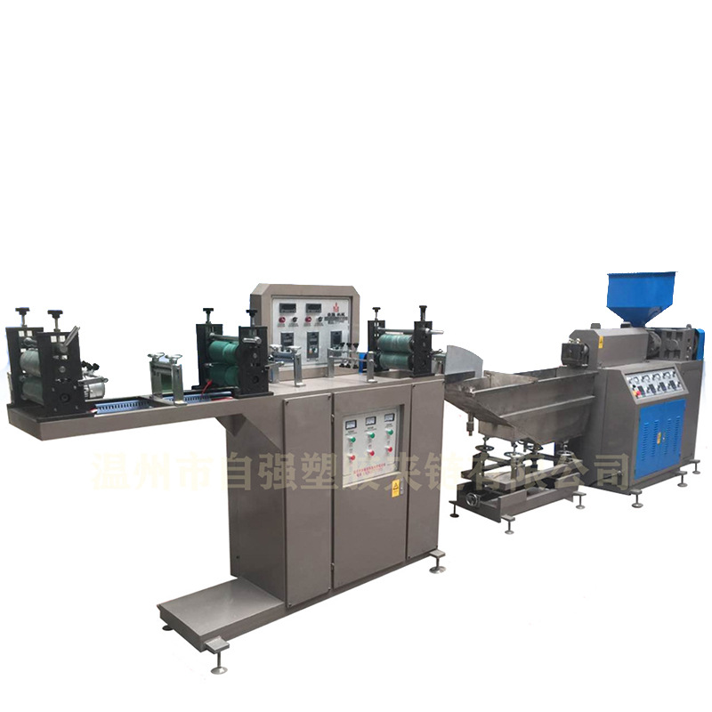 45螺杆PP塑料拉链机挤出机
