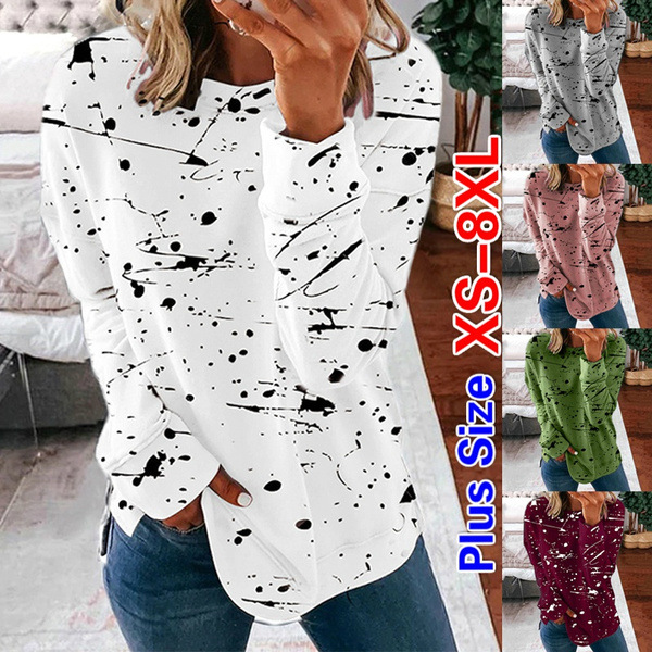 Stylish Graffiti Print Sweatshirt