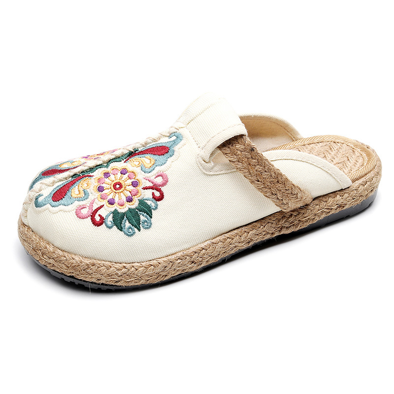 Mocassins femme en Toile - Ref 3440372 Image 6