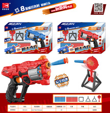 雄海玩具儿童电动连发软弹枪空气动力可发射泡沫吸盘软子弹玩具枪
