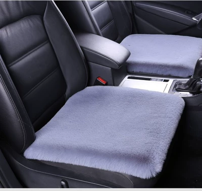 Wool pad: Three-Piece Set Seat Cushion Chair Cushion - light-gray-single-pad