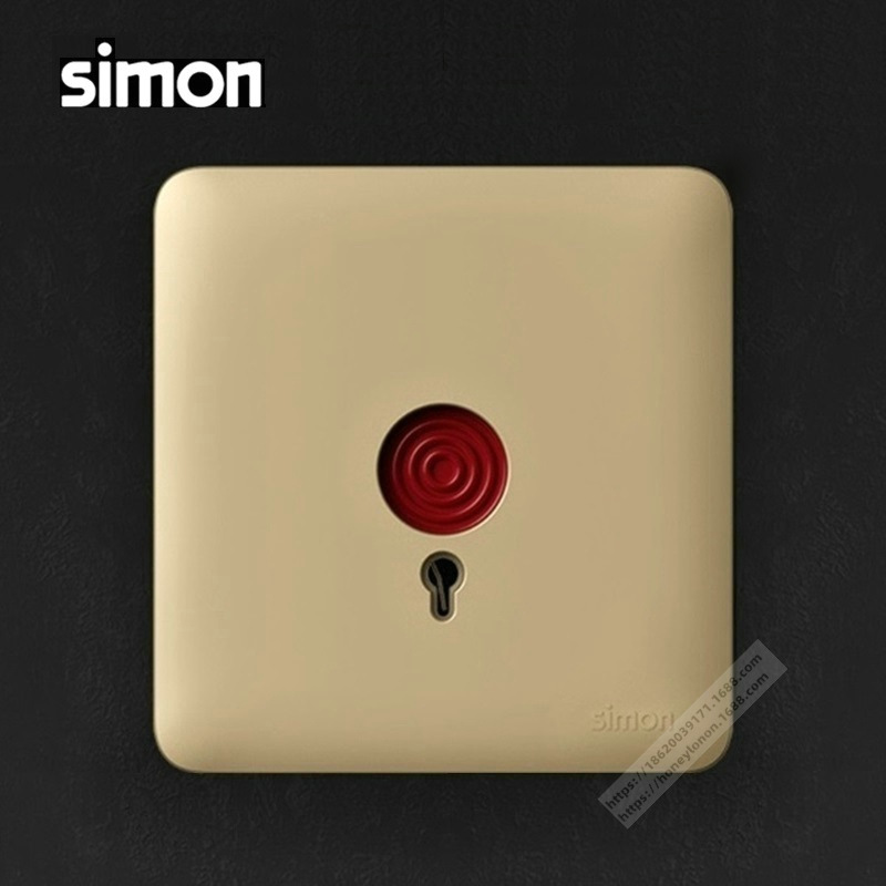 Simon/西蒙 i6系列 报警开关(香槟金)765901-46