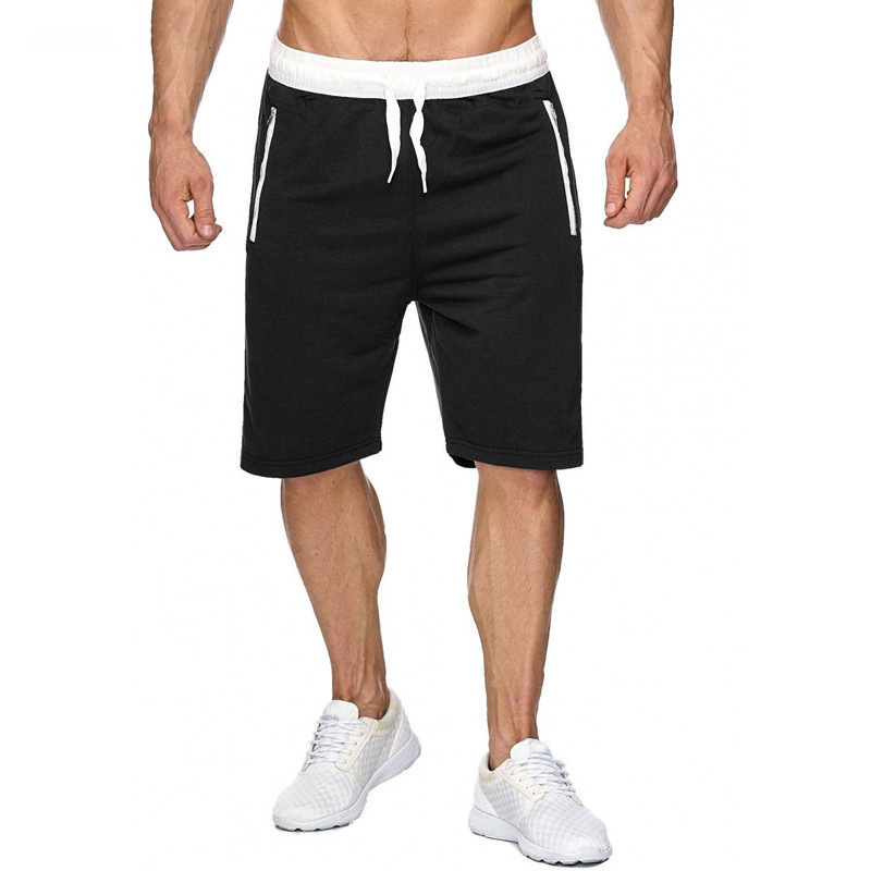 Neue Sommer Herren Beachwear Casual Übergroße Shorts Solide Fünf Teil Jogginghose Gerade_voghion.com