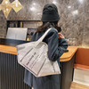 Capacious demi-season shopping bag, universal medical mask, one-shoulder bag, 2020, internet celebrity, simple and elegant design