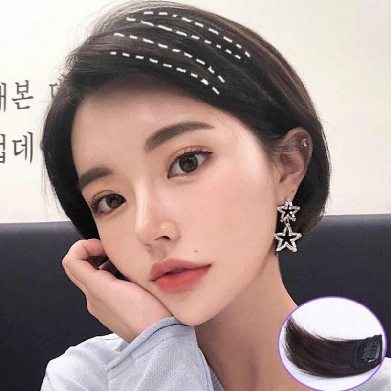 Fábrica en stock suministro peluca almohadilla raíz del pelo invisible esponjoso natural transpirable mini almohadilla pieza de pelo femenino pieza de reemplazo de cabello femenino