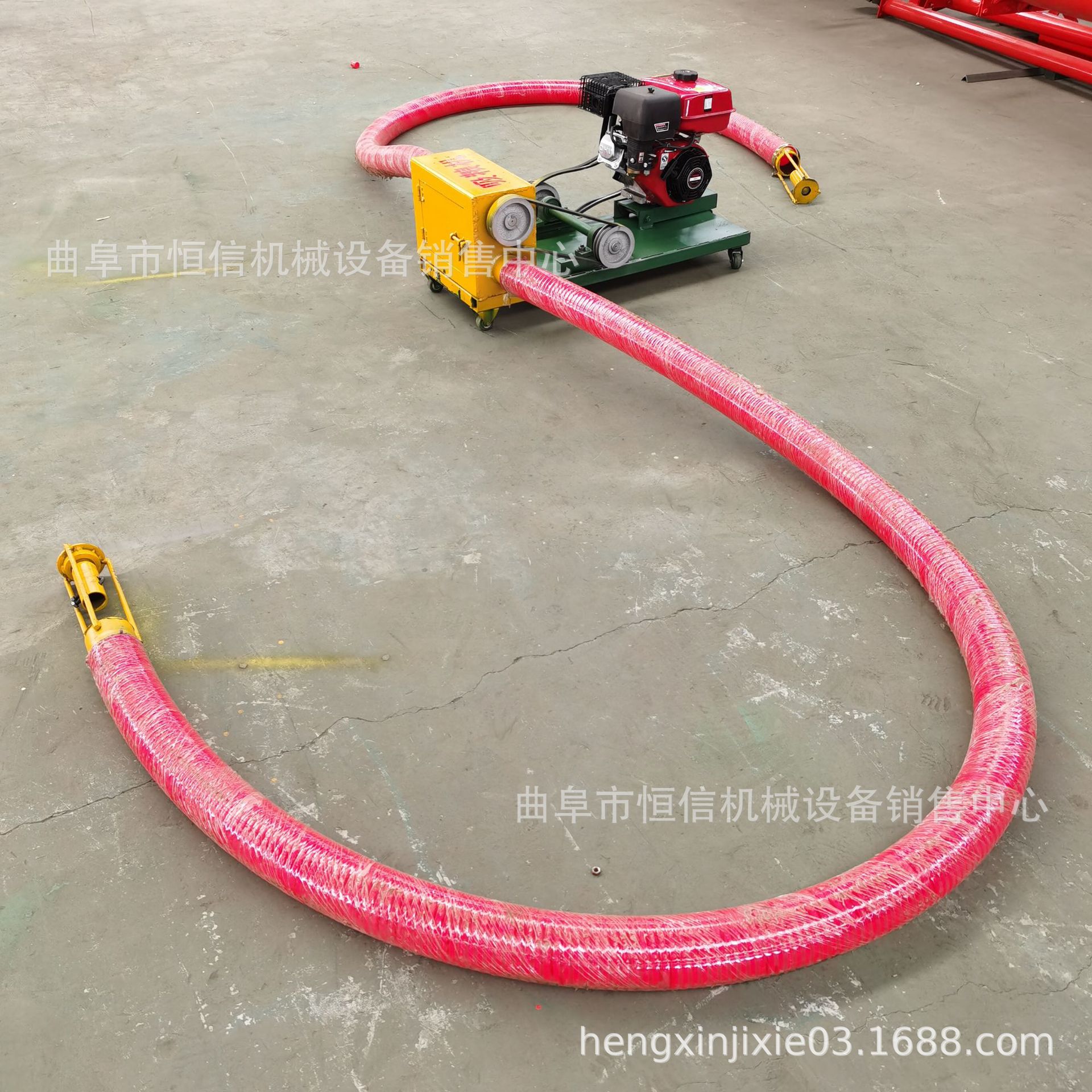 220V民用散粮装车蛟龙吸粮机设备 大型小型饲料颗粒吸粮机 生产