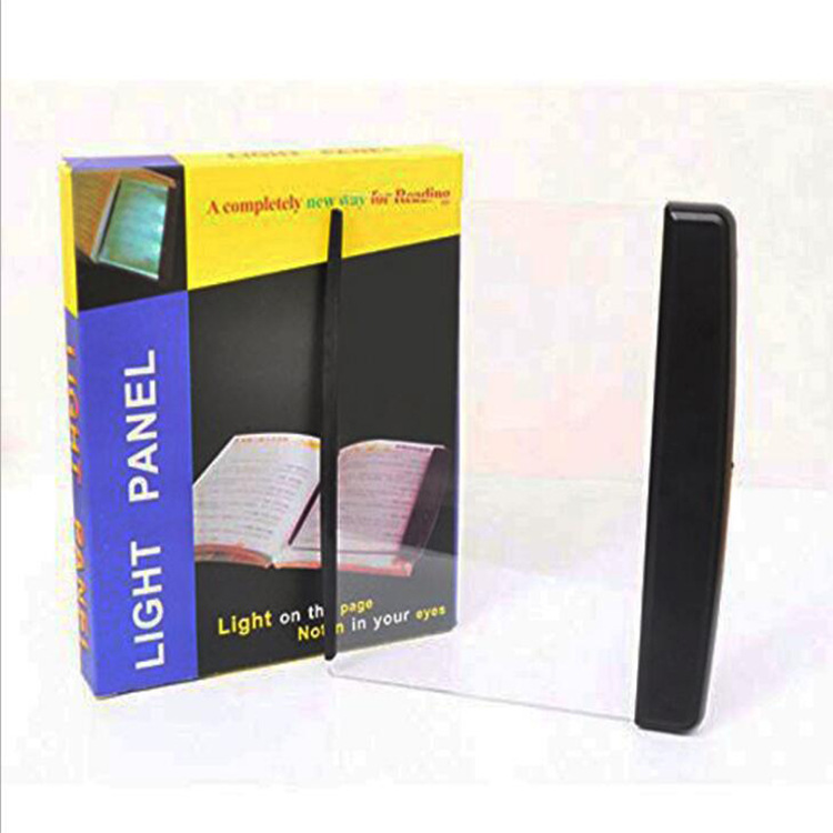 LED平板书灯阅读灯大学生宿舍护眼灯夜读夹书迷你灯创意小夜灯|ms